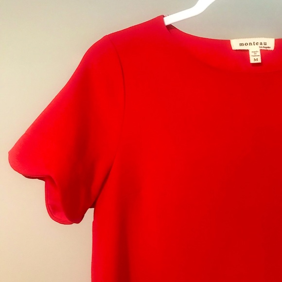 Monteau Red Dress - Picture 2 of 4